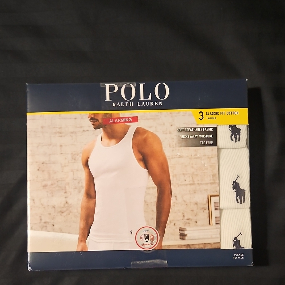 Ralph Lauren Classic Fit Cotton Tank Tops